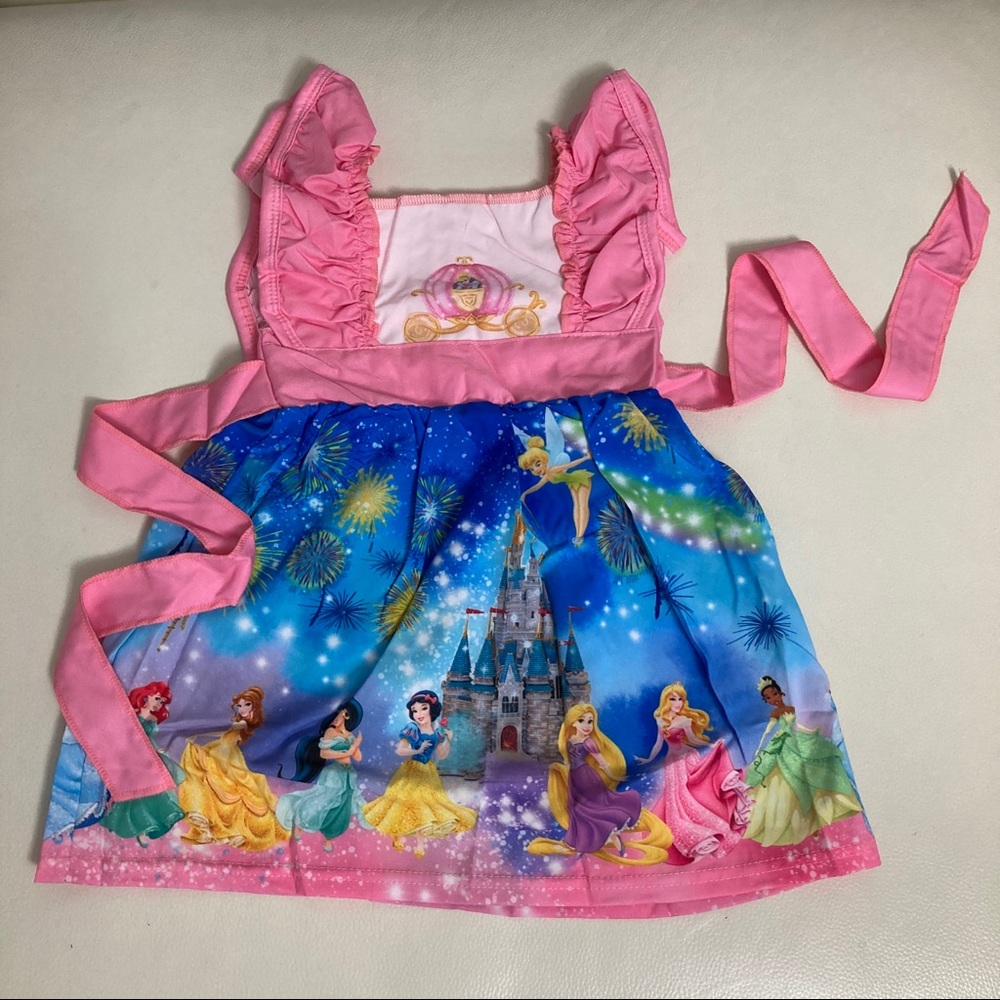 Princess Belle Aurora Jasmine cute dress - Picture 2 of 7